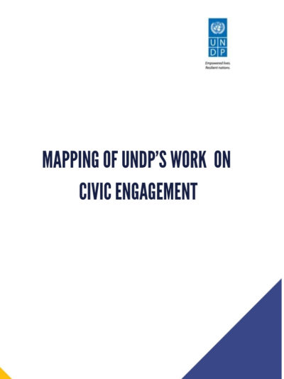 mapping of undps work